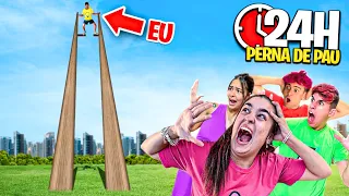 24 HORAS COM UMA PERNA DE PAU *Rotina do Leozin