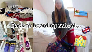 Pack with me for boarding school (what to pack)
