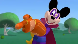 Mickey Mouse Clubhouse but only the scenes with Mortimer Mouse