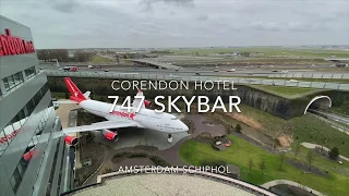 Corendon 747 SKYBAR - Best Bar / Best Spotting / Best Hotel at Amsterdam Schiphol