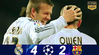 Real Madrid vs Barcelona 4-2 | All Goals & Highlights HD | El Clasico 2004/5