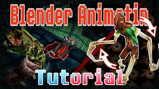 Blender Animation Walk Cycle Tutorial Action Editor (Hubris)