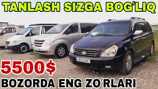 1 MAY FARGONA MASHINA BOZORIDA REKORT INOMARKALAR KARNIVAL MESEDE VITO HUNDAY SANTAFE 5500$ SOTLADI