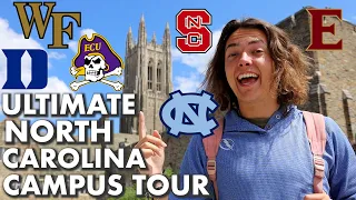 Touring Every North Carolina College So You Don't Have To | (Duke, UNC, NC State, Etc.)