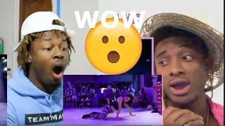 People reacting to DEANNA LEGGETT, Nicole Kirkland Choreography (Juvenile - Slow motion)