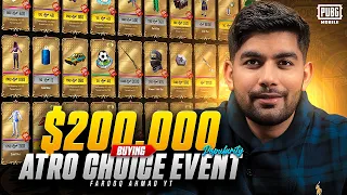 Buying $200,000 UC Popularity from @ATRO55  Choice Event | 🔥 PUBG MOBILE 🔥
