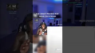 Kai Cenat prank calls rod wave and gets zesty 💅 😂