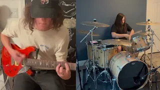 Man Overboard by Blink 182 (Drum and Guitar Cover) feat. Ryan Caputo of Flying Whammy