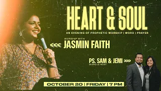Heart & Soul Evening with Jasmin Faith | October 20,2023
