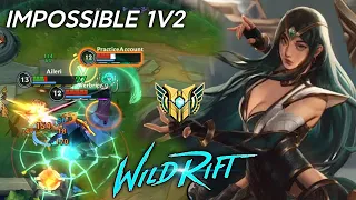 IMPOSSIBLE 1V2 OUTPLAY!! | WILD RIFT IRELIA GAMEPLAY (BUILD & RUNES)