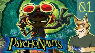 Psychonauts Part 1: Welcome to Whispering Rock Summer Camp