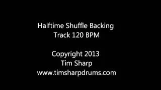 Halftime shuffle Backing track 120BPM Drumless playalong