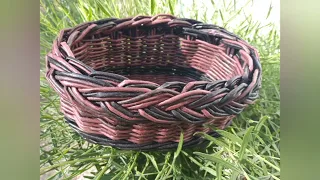 Cum se incepe un cos oval 🌹 How to start an oval basket 🧚 Como empezar una canasta ovalada 🌹