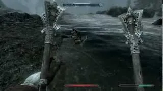 Довакин Vs Простой Бандит :D [The Elder Scrolls Five Skyrim]