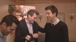 John Green & Nat Wolff: The Fault In Our Stars hilarious alternate ending, Paper Towns, more