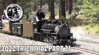 Train Mountain Railroad | 2022 Triennial | Part 21 | South Portal Rail Acrion | K-36 Rio Grande