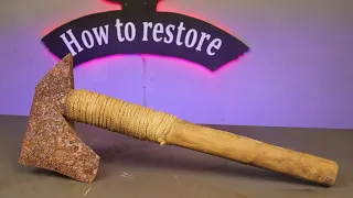 Crafting Unique Axe from the Handmade Cheapest Axe -  Time lapse video