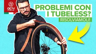 Come risolvere 5 problemi comuni dei tubeless | Manutenzione base per bici da strada