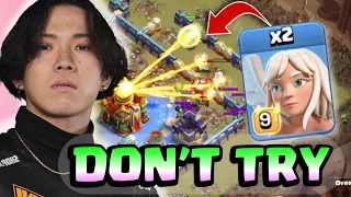 Klaus 2-Healer QUEEN CHARGE shows us how BROKEN heroes are (Clash of Clans)