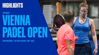 Round of 32 (2) 🚺 Highlights | Vienna Padel Open 2022