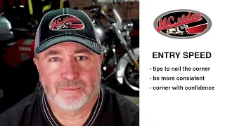 How to use entry speed for consistent corners on your motorcycle