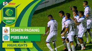Semen Padang FC VS PSBS BIAK - Highlights | Pegadaian Liga 2 2023/2024