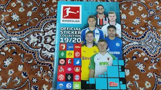 Topps UK Bundesliga 2019/20 Stickers Complete Album