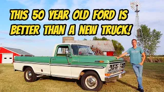I bought the most luxurious truck of 1972 (Ford F250 Ranger XLT 390) & it's better than a NEW TRUCK