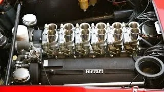 Ferrari 250 GTO engine startup.