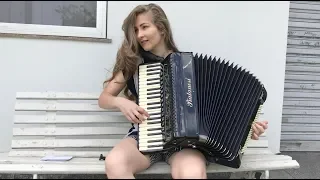 A MELHOR SANFONEIRA DO BRASIL TOCANDO SERTANEJO E GAÚCHO