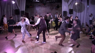 Lindy Hop Advanced Mix&Match Finals First All Skate at Russian Swing Dance Championship 2019