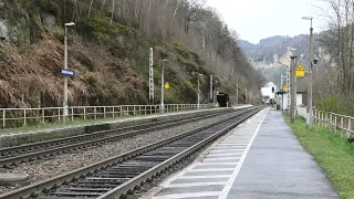 01 0509 und 112 565 mit Sonderzug in Schmilka Hirschmühle