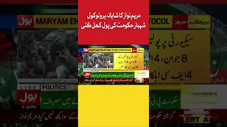 Maryam Nawaz Enjoying State Protocol | BOL News