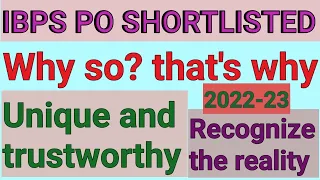 IBPS PO SHORTLISTED CANDIDATES FOR INTERVIEW 2022-23  #ibpspomains #ibpspo #ibpspo2023 #ibpsporesult