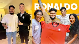 Cristiano Ronaldo യെ നേരിട്ട് കണ്ട് ഞെട്ടി Dani Achachan 😍 Ronaldo Signed T-shirt Surprise 🥺❤️