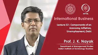 Lecture 22: Components of an Economy, Inflation, Unemployment, Debt