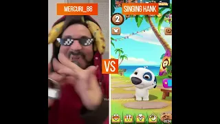 Mercuri_88 VS Singing Hank (Robot) #shorts