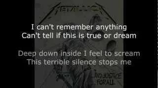 Metallica - One Lyrics (HD)