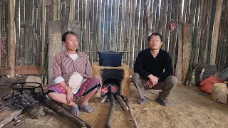 build a stove to cook pig bran/daily work