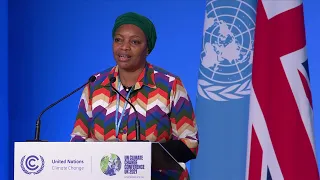 COP26 Ministerial Dialogue on Adaptation Action - Ève Bazaiba (Democratic Republic of Congo)