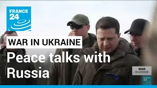 Ukraine delegation arrives for peace talks with Russia • FRANCE 24 English