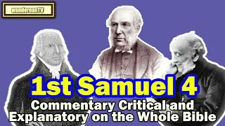 The First Book of Samuel Chapter 4 || Jameison-Faussett-Brown Commentary