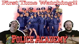 Police Academy had us dying from laughing!! MOVIE REACTION | FIRST TIME WATCHING!!