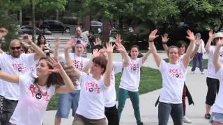 Flash Mob Vancouver: We Will Rock You. Vote on Tuesday May 14. #rockthevotebc