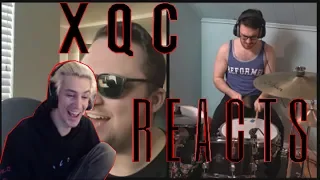 xQc Reacts to "The Evolution of Twitch Music" w/ M0xyy