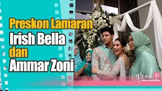 Preskon Lamaran Ammar Zoni dan Irish Bella