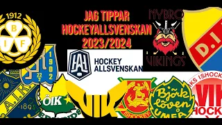 JAG TIPPAR HOCKEYALLSVENSKAN 2023/2024