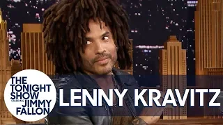 Lenny Kravitz Lets Jimmy Play Bob Dylan's Harmonica