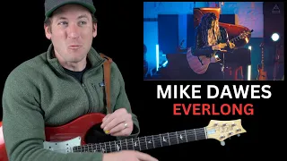 Guitar Teacher REACTS: MIKE DAWES "Everlong" Foo Fighters | LIVE 4K
