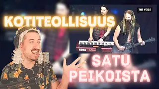 FIRST TIME REACTING - Kotiteollisuus feat. Tuomas Holopainen - Satu Peikoista (LIVE, HIMOS 2010)